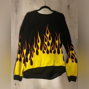 RUDE - flame sweater